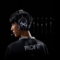 Logitech Gaming G Pro X Over Ear headset Kabel 7.1 Surround Zwart Ruisonderdrukking (microfoon), Noise Cancelling Volumeregeling, Microfoon uitschakelbaar - thumbnail
