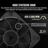 Corsair RS120 MAX Computer behuizing Ventilator 12 cm Zwart 3 stuk(s) - thumbnail