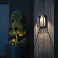 SG Fagernes 280lm Zwart 2700K design wandarmatuur dimbaar 20 cm breed hoog 28cm 12.5 cm diep - thumbnail