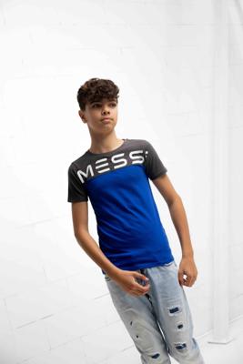 Vingino x Messi Jint T-Shirt Kids Donkerblauw - Maat 128 - Kleur: Donkerblauw | Soccerfanshop