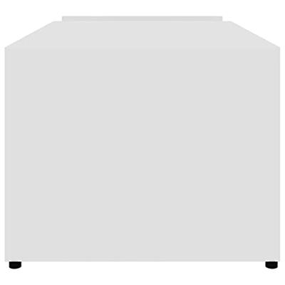 VidaXL Salontafel 90x45x35 cm bewerkt hout wit VidaXL Salontafel 90x45x35 cm bewerkt hout wit
