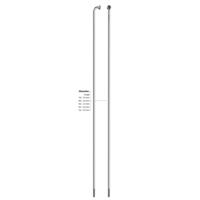 Roland Sapim spaak 14-164 leader rvs zonder nippel (100st) - thumbnail