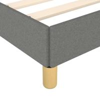 Bedframe zonder matras 120x190 cm stof donkergrijs - thumbnail