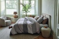 Rivièra Maison Rivièra Maison Dekbedovertrek Lawrence Bruin 200x200/220 cm - thumbnail