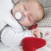 roba Babybed Room Bed 60 x 120 cm (Adam & uil, Wit) - thumbnail