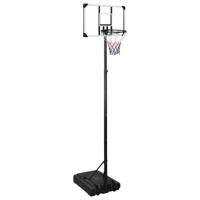 VidaXL Basketbalstandaard 280-350 cm polycarbonaat transparant - thumbnail