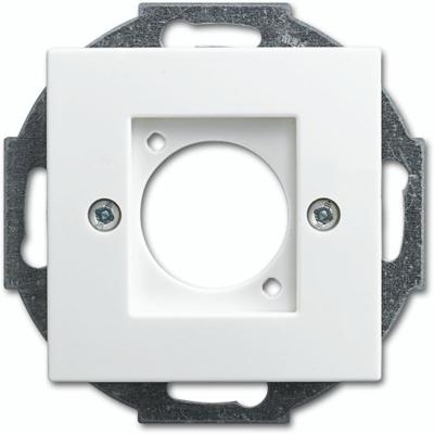 Busch-Jaeger 2CKA001724A4340 XLR-doos Afdekking Wit, Zuiver wit (RAL 9010) 1 stuk(s)