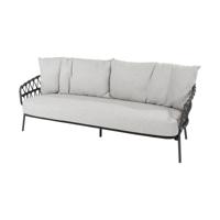 4SO Calpi 3-zits lounge bank incl. 3 kussens - thumbnail