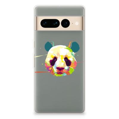 Google Pixel 7 Pro Telefoonhoesje met Naam Panda Color Google Pixel 7 Pro Telefoonhoesje met Naam Panda Color