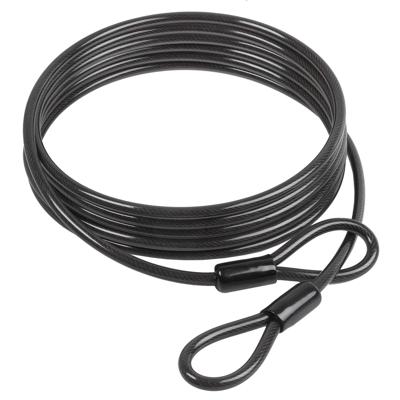 Messingschlager M-wave kabel met 2 ogen 5 m. x 10 mm. smoke
