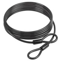 Messingschlager M-wave kabel met 2 ogen 5 m. x 10 mm. smoke - thumbnail