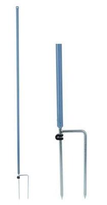 AKO vervangende paal voor schapennet blauw dubbele pen 106cm