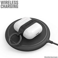 Catalyst Minimalist Case voor AirPods 1 en 2 - Hoogglanzende oppervlakteafwerking met extra grip, ultralichtgewicht, slank ontwerp, compatibel met draadloos opladen - Zwart - thumbnail