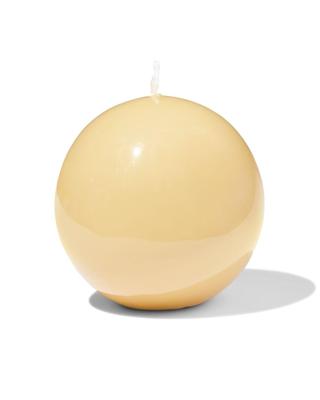 HEMA Bolkaars ⌀10x10cm glad lichtgeel (lichtgeel)