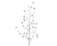 Sneeuwspray pes l2b55h10 cm wit kerst Decoris - Decoris - thumbnail
