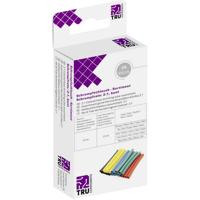 TRU COMPONENTS T1904CA041 Krimpkous zonder lijm Zwart, Rood, Geel, Groen, Blauw 4.50 mm 2.50 mm Krimpverhouding:2:1 20 onderdelen - thumbnail