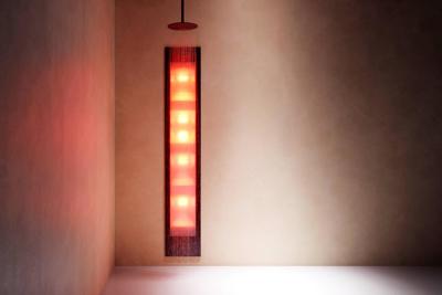 Sunshower Deluxe inbouw met infrarood en UV-licht black