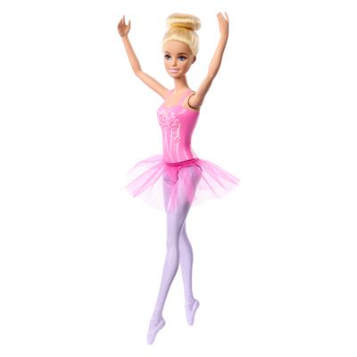 Barbie ballerinapop - met roze tutu - 32,5 cm - pop