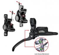 Kt Tero remgreep auriga twin rechts 2.5 vinger alu zwart - thumbnail