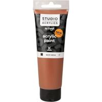 Creall Studio Acrylverf, dekkend, burnt sienna (67), 120 ml/ 1 fles - thumbnail