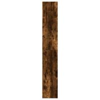 Boekenkast 40x30x189 cm bewerkt hout gerookt eikenkleurig - thumbnail