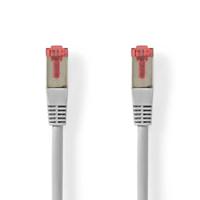 Nedis CAT6 S/FTP Netwerkkabel RJ45 25 cm grijs - thumbnail