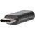 USB-Adapter | USB 2.0 | USB-C Male | USB Micro-B Female | 480 Mbps | Vernikkeld | Zwart - thumbnail