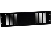 Adam Hall 8763 19 inch ventilatiepaneel voor 2 ventilatoren 3 HE - thumbnail