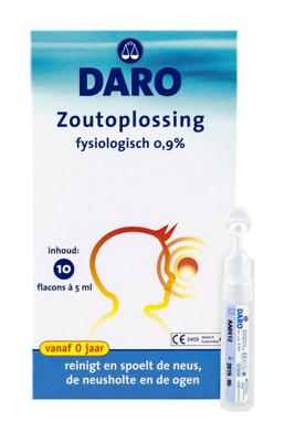 Daro Kind fysiologische zoutoplossing 5ml 10 Ampullen