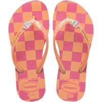 Slippers voor kinderen Slim Glitter Trendy HAVAIANAS rozen - thumbnail