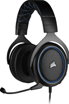 HS50 PRO Stereo Gaming Headset Blue - Hoofdtelefoon - over oor - met bekabeling - 3,5 mm-stekker - blauw HS50 PRO Stereo Gaming Headset Blue - Hoofdtelefoon - over oor - met bekabeling - 3,5 mm-stekker - blauw