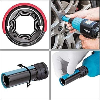 HAZET wielmoer dopsleutel "903slg" plug-in one. 1/2 21mm hexagonal l1= 85mm