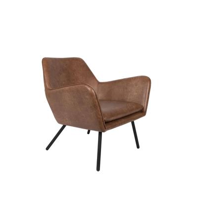 Fauteuil 'Stefan', kleur Bruin Fauteuil 'Stefan', kleur Bruin