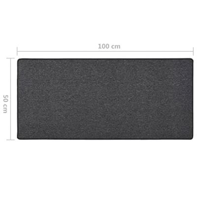 VidaXL Tapijtloper 50x100 cm antracietkleurig