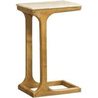 Bijzettafel Zeno - naturel - 40x30x66 cm - thumbnail