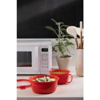 Curver Smart Microwave Eco Soepkom 0.9L Rood - thumbnail