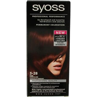 Syoss Colors 3-28 donker chocolade 1 Set