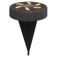 Grondlampen 12 st solar met grondpennen warmwit - thumbnail