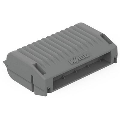 WAGO 207-1433 207-1433 Gelbox voor verbindingsklemmen Flexibel: - Massief: - 1 stuk(s) Grijs Piece