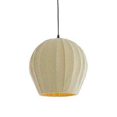 Light & Living Bouclé hanglampZagori Ø 35cm - mint groen - 2989576