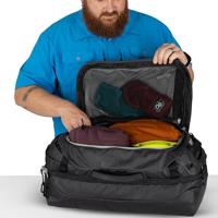 Osprey Transporter Squffel 44 Duffel Raven Black/Black 44L - thumbnail