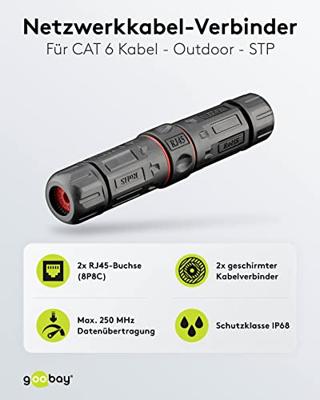 Enzo Koppelstuk RJ45 8/8 modulair OUTDOOR - 2575170 Enzo Koppelstuk RJ45 8/8 modulair OUTDOOR - 2575170