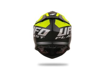 UFO PLAST Helmet interpid xl black/yellow