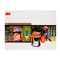 3M Gezichts-/gehoorbeschermingscombinatie | netvizier | RVS | EN 1731 EN 352-1-3 | 1 stuk - 7000103790 - 7000103790 - thumbnail