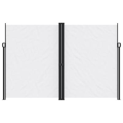 VidaXL Windscherm uittrekbaar 220x1200 cm wit