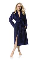 Morgenstern Morgenstern Anna Dames Badjas Nachtblau M - thumbnail