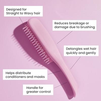 Tangle Teezer the wet detangler millennial pink - thumbnail