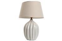 Bureaulamp Home ESPRIT Wit Porselein 50 W 220 V 40 x 40 x 60 cm - thumbnail