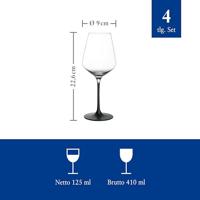 Villeroy & Boch Manufacture Rock Witte wijn glas 4 stuks - thumbnail