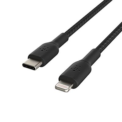 Kabel USB-C naar Lightning Belkin CAA004BT2MBK Zwart 2 m